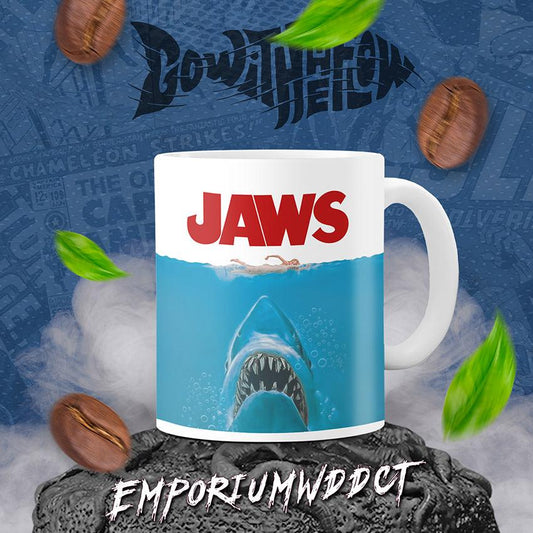 "JAWS (The Cult Classic)" Premium Classic Ceramic Mug - EmporiumWDDCT