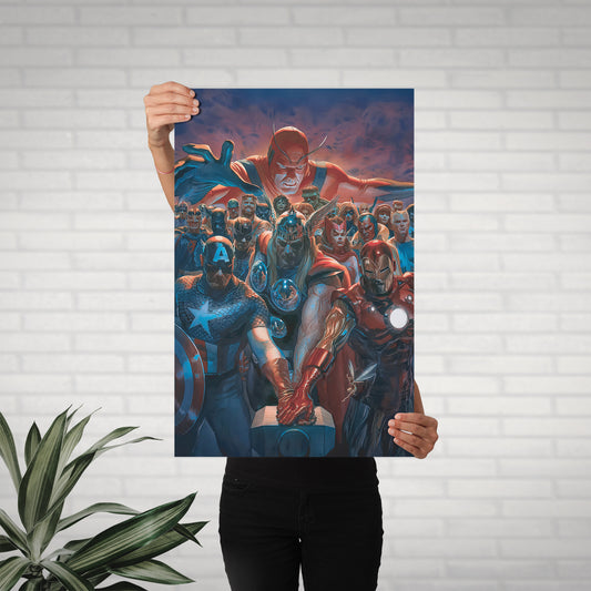 Avengers Classic Digital Poster by EWDDCT