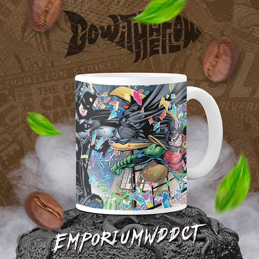 "BATMAN & ROBIN ETERNAL" Premium Classic Ceramic Mug - EmporiumWDDCT