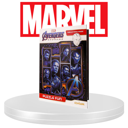 Centum Books UK - Marvel Avengers Endgame Puzzle & Sticker Fun (Nebula Mask Inside) - EmporiumWDDCT