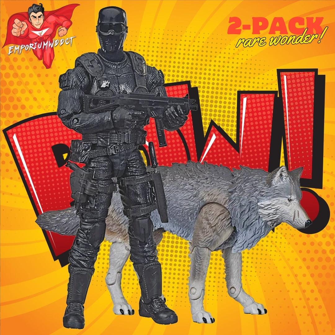 Hasbro - G.I. Joe Classified Series - Snake Eyes & Timber Wolf (2 Pack) - EmporiumWDDCT