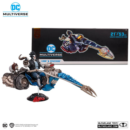 McFarlane Toys - DC Multiverse Lobo & Spacehog (Gold Label) - EmporiumWDDCT