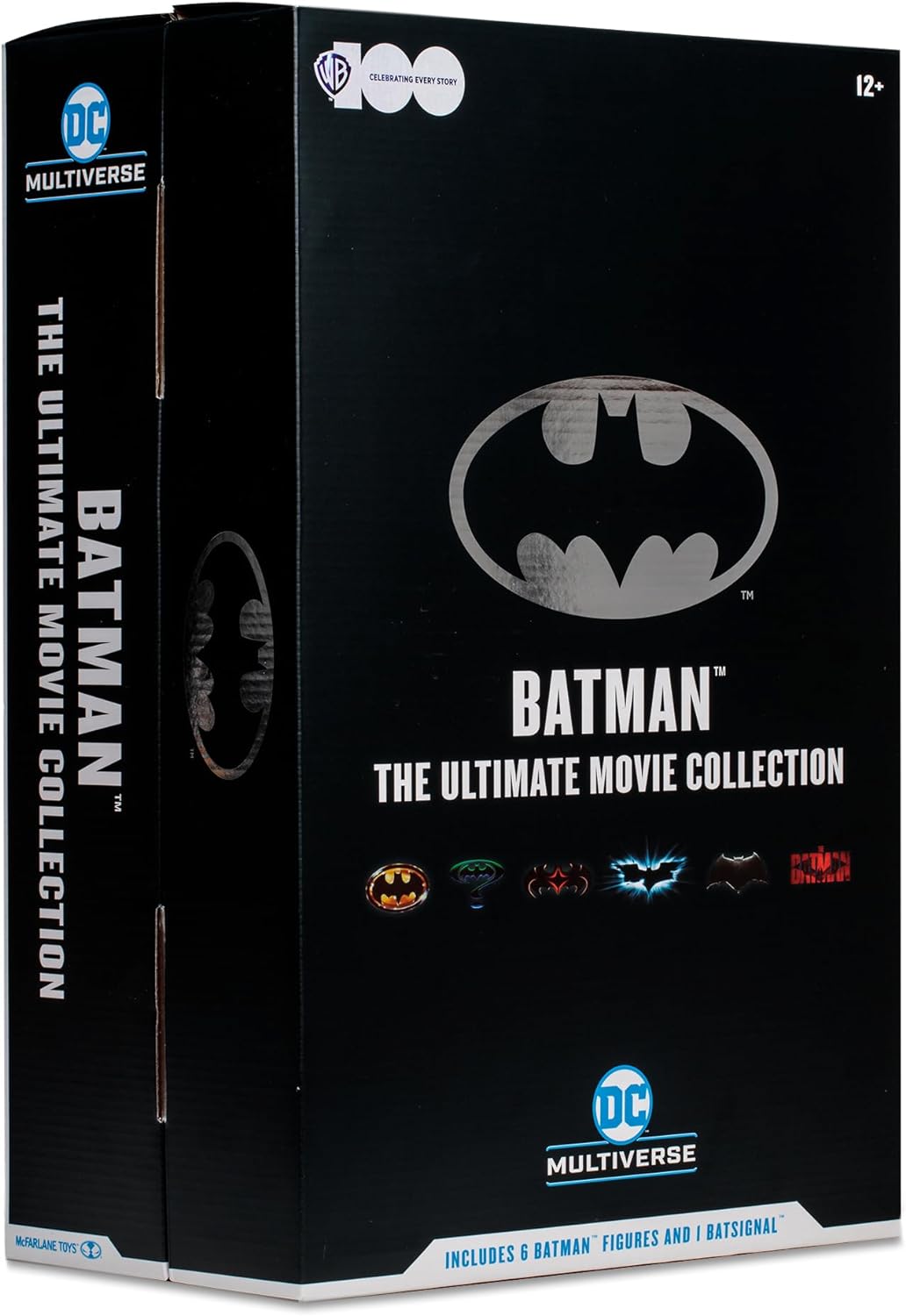 McFarlane Toys - WB 100 DC Multiverse Batman The Ultimate Movie Collection (6 Pack) (Gold Label) (Amazon Exclusive) - EmporiumWDDCT