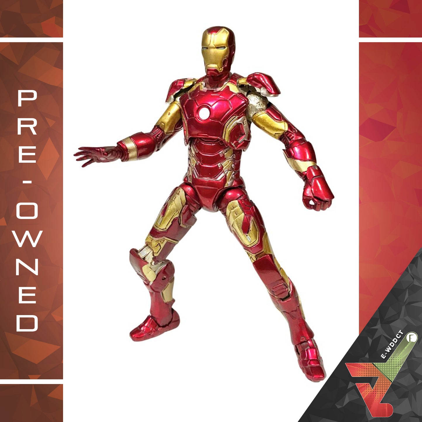 Iron Man (7 Inch Highly Articulated) Action Figure With Accessories.