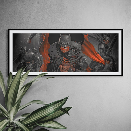 Dark Knight Digital Poster by EWDDCT