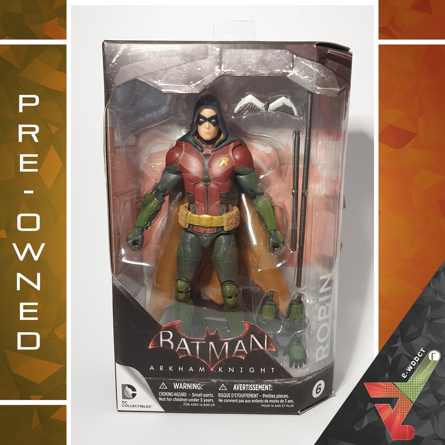 DC Collectibles - Batman: Arkham Knight - Robin (EWDDCT Certified) - EmporiumWDDCT