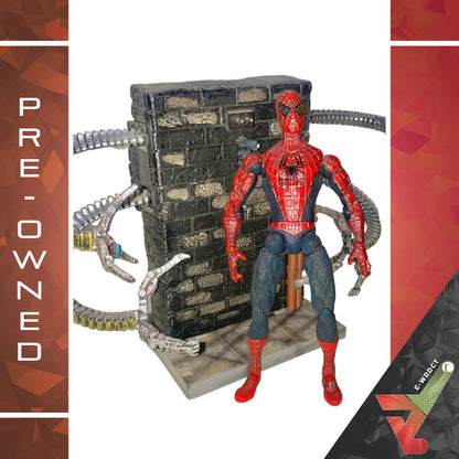 ToyBiz (Pre-Owned) Spider-Man 2 Spider Sense Tentacle Attack Base 1/12 Figure (Super Rare)