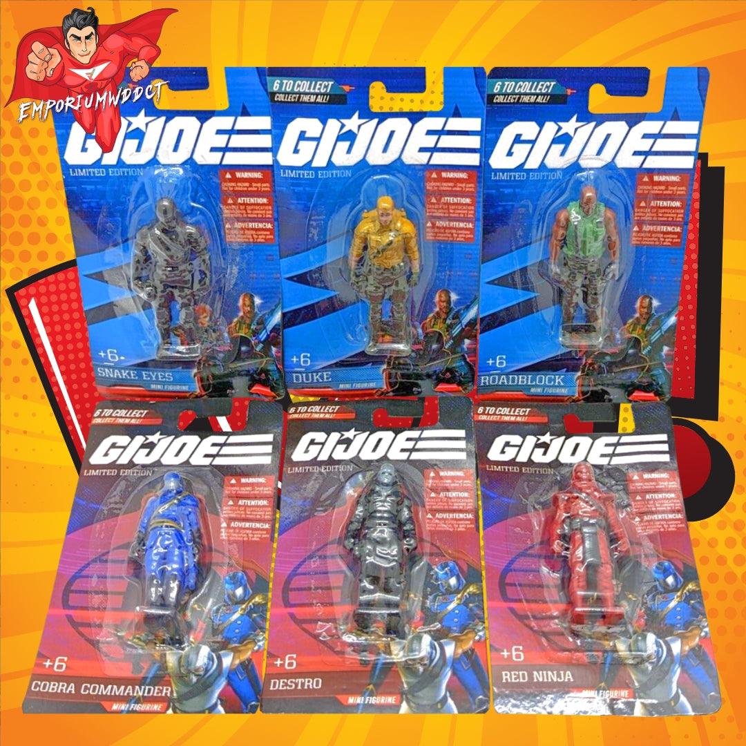 Hasbro - G.I. Joe (Limited Edition) Mini Figures (Complete Set/Wave x6) - EmporiumWDDCT