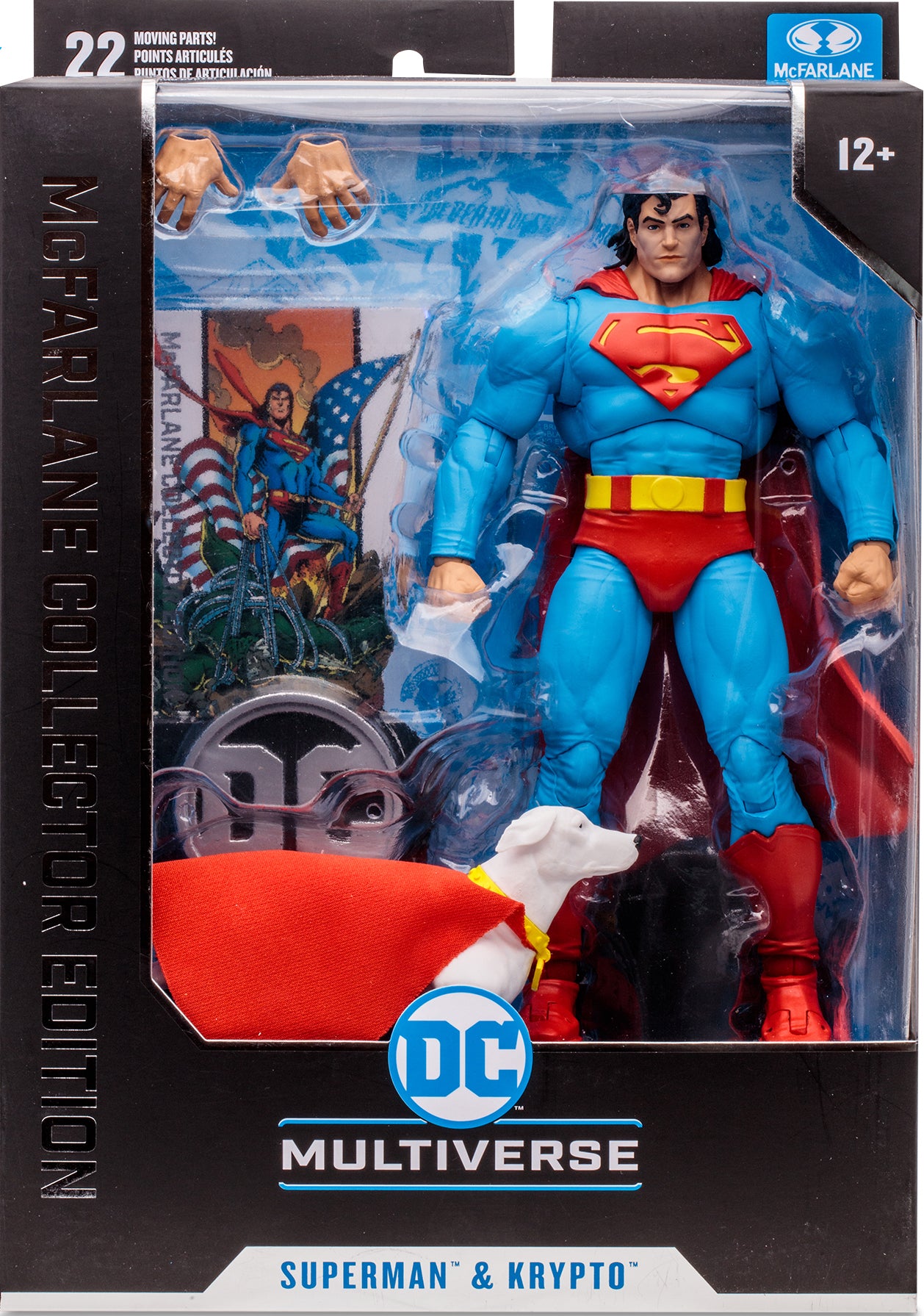 McFarlane Toys - DC Multiverse Superman & Krypto (Return of Superman) - EmporiumWDDCT