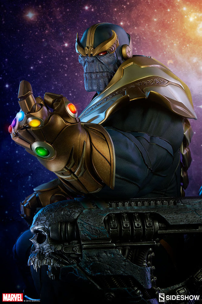Sideshow Collectibles - Thanos on Throne Maquette - EmporiumWDDCT