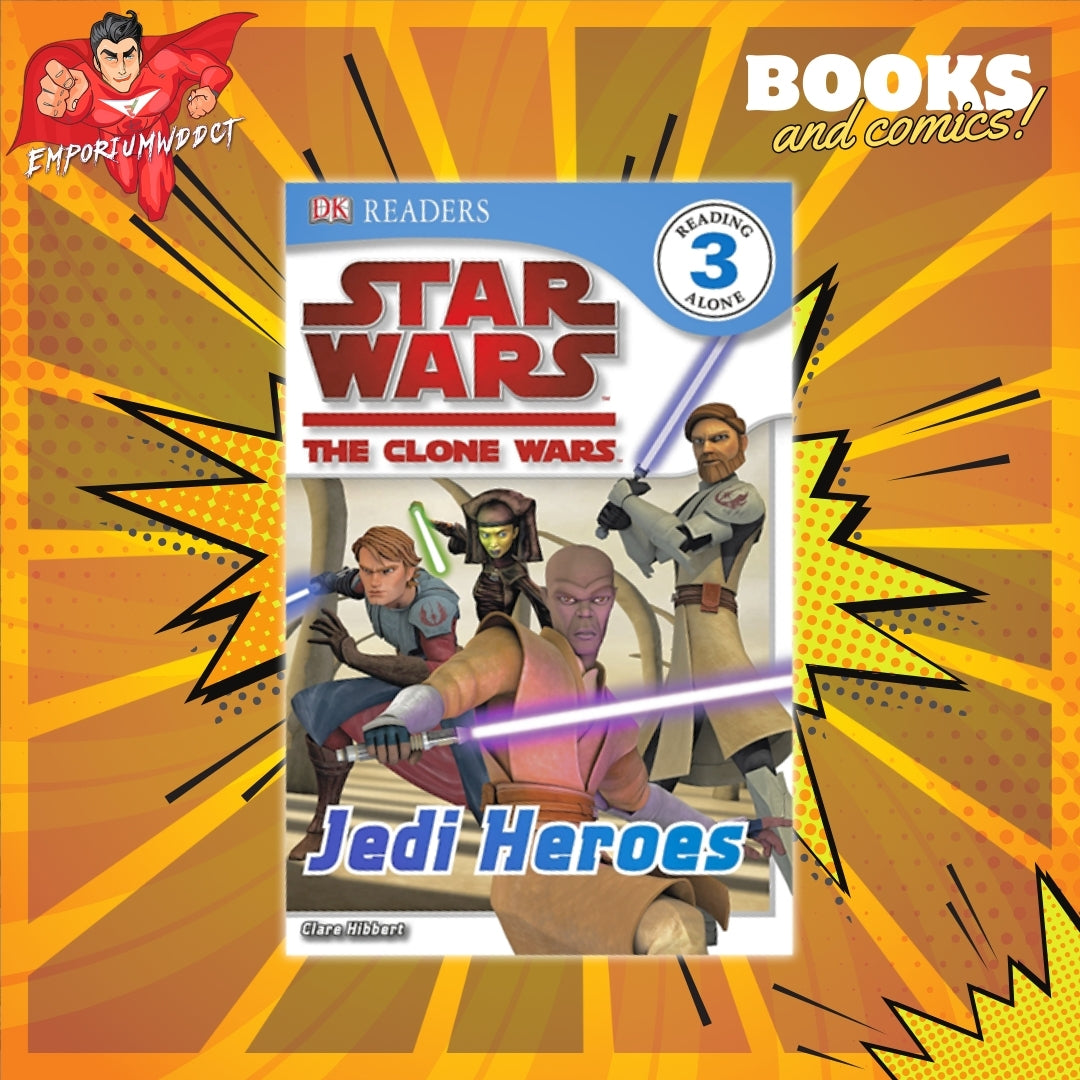 DK Publishers - Star Wars: The Clone Wars - Jedi Heroes (Paperback) - EmporiumWDDCT