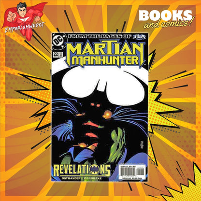 DC Comics: Martian Manhunter Revelations (From The Pages Of JLA) #22 (2000, DC) - EmporiumWDDCT