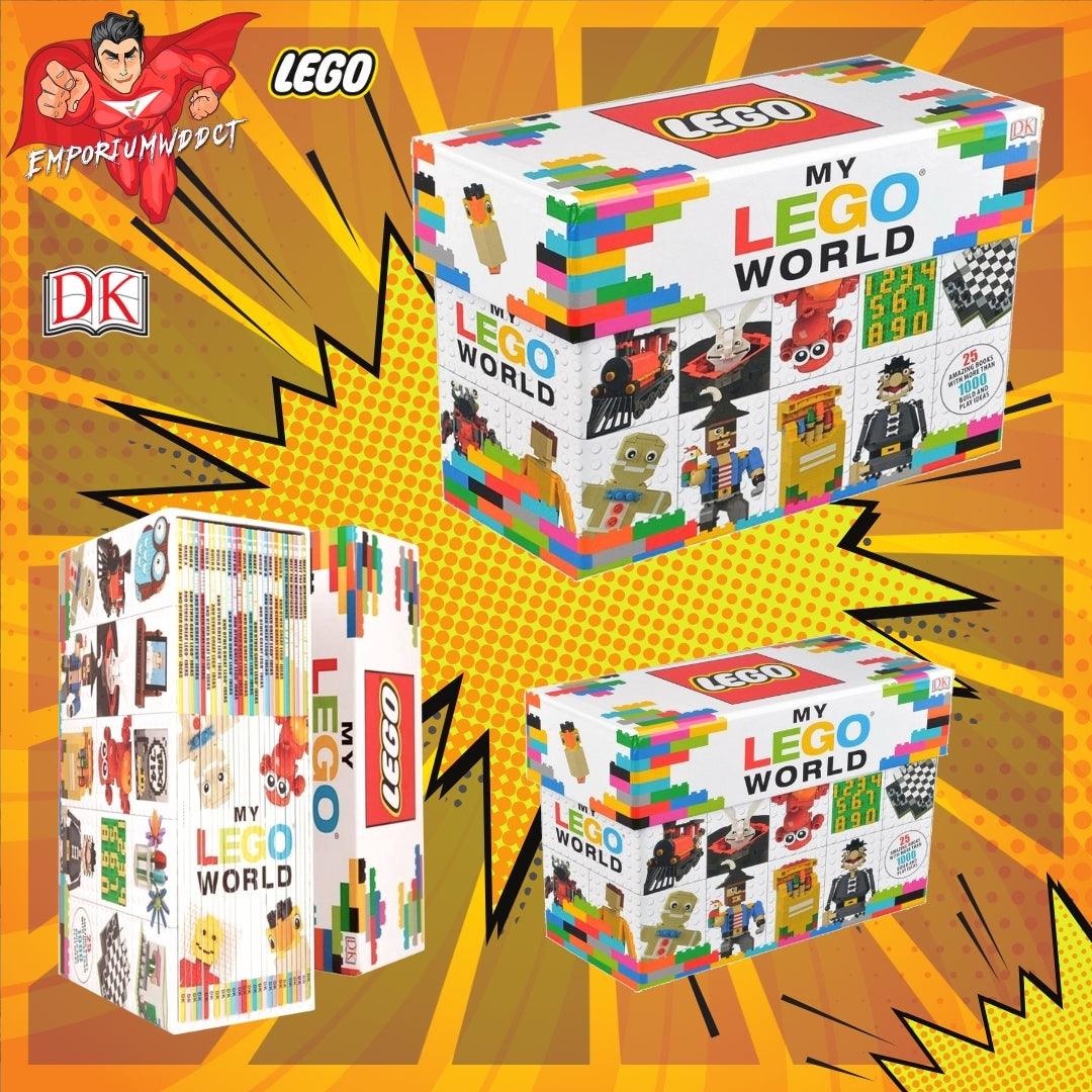 DK LEGO - MY LEGO WORLD (25 Books Ultimate Collection Box Set) - EmporiumWDDCT